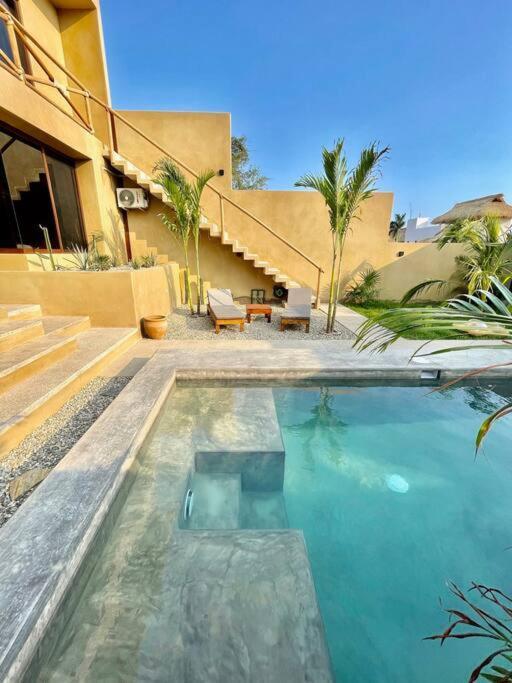 Casa Maloya Alberca Y Vista Al Mar Puerto Escondido (Oaxaca)
