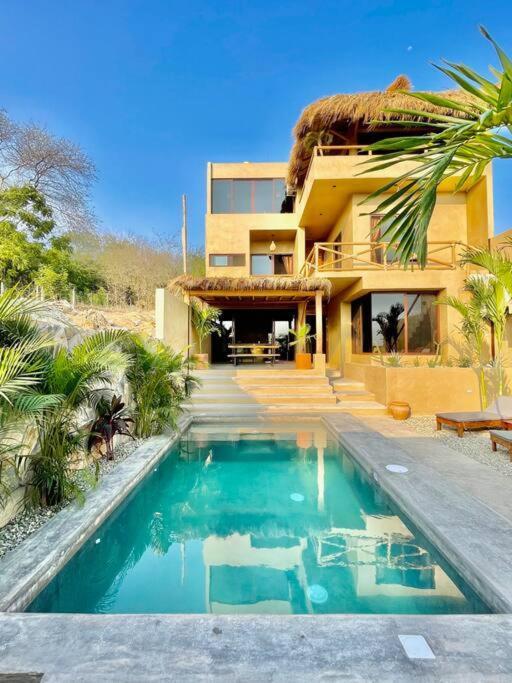 Villa Casa Maloya Alberca Y Vista Al Mar *