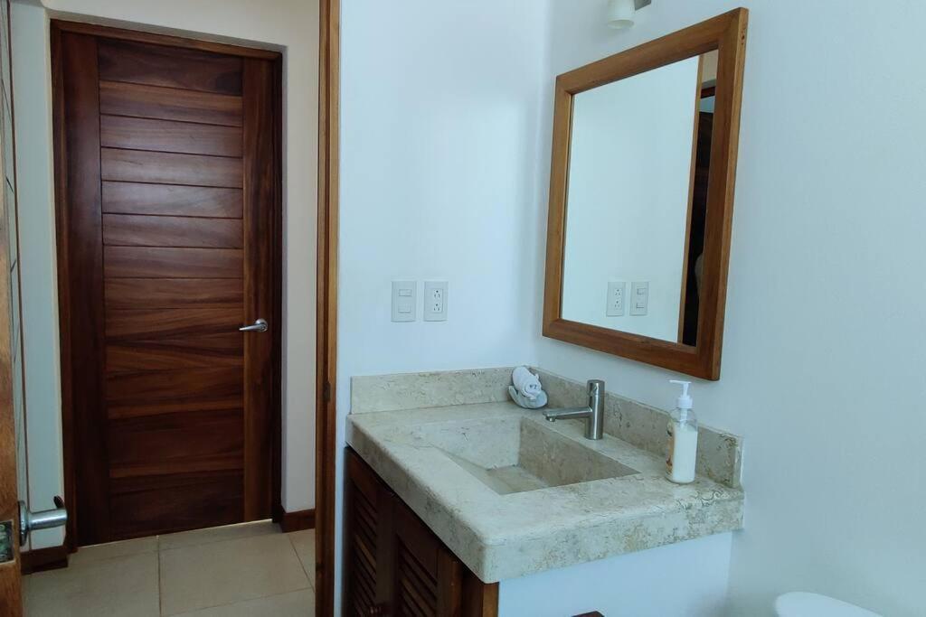 Apartamento Tortugas - With Ac And Great Pool At 5 Min From Carrizalillo And Benito Juarez Bulevard *