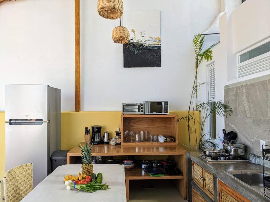 Apartamento Penthouse -sky At Mikasa- Fast Wifi, King Bed, Ac & Pool Puerto Escondido (Oaxaca)