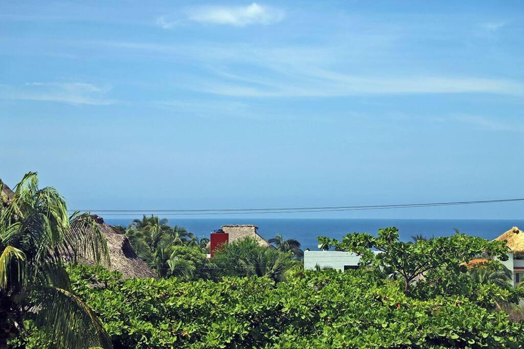 Penthouse -sky At Mikasa- Fast Wifi, King Bed, Ac & Pool Puerto Escondido (Oaxaca)