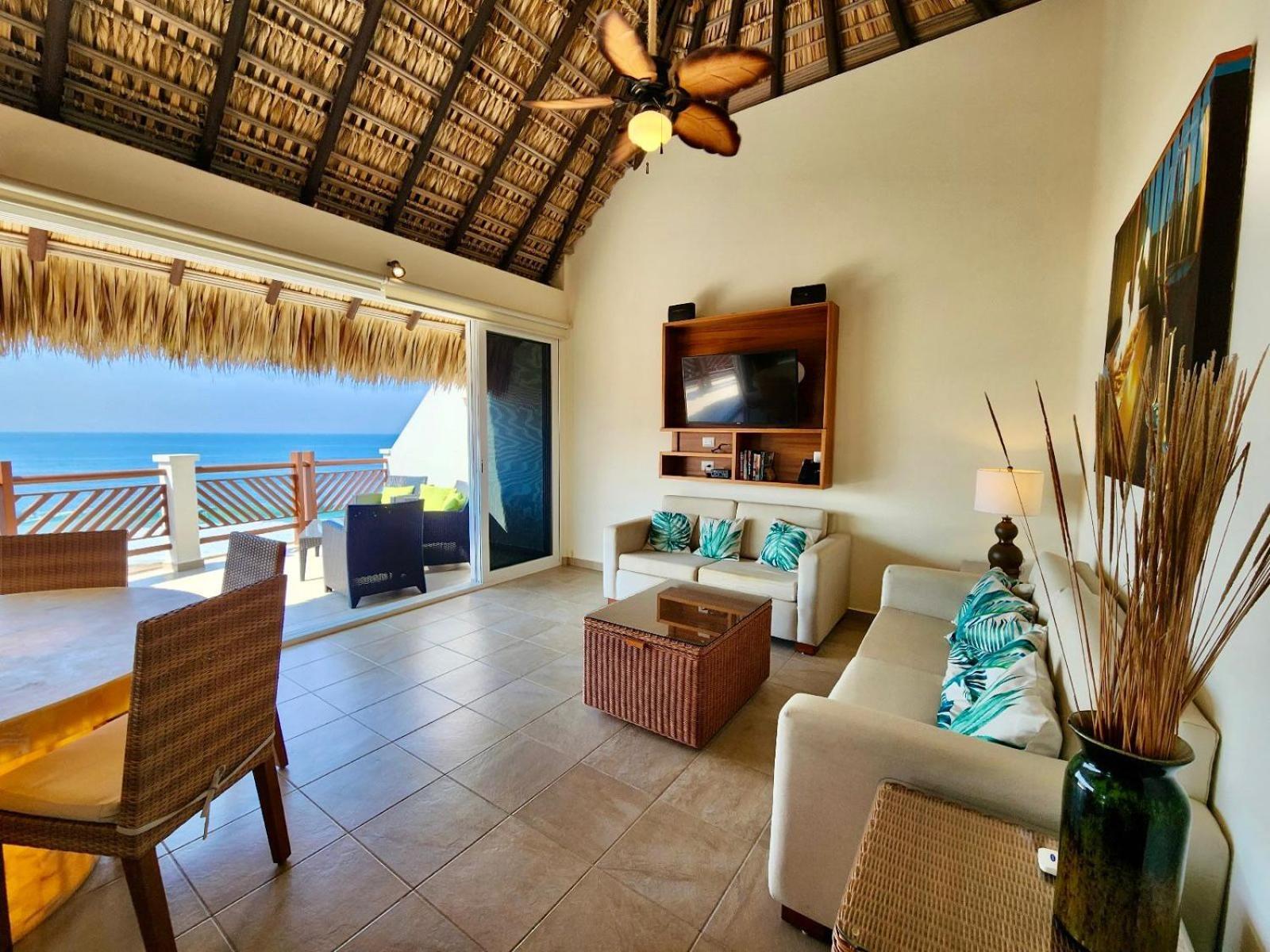 Beachfront In A Peaceful 8mi From Puerto Escondido Apartamento