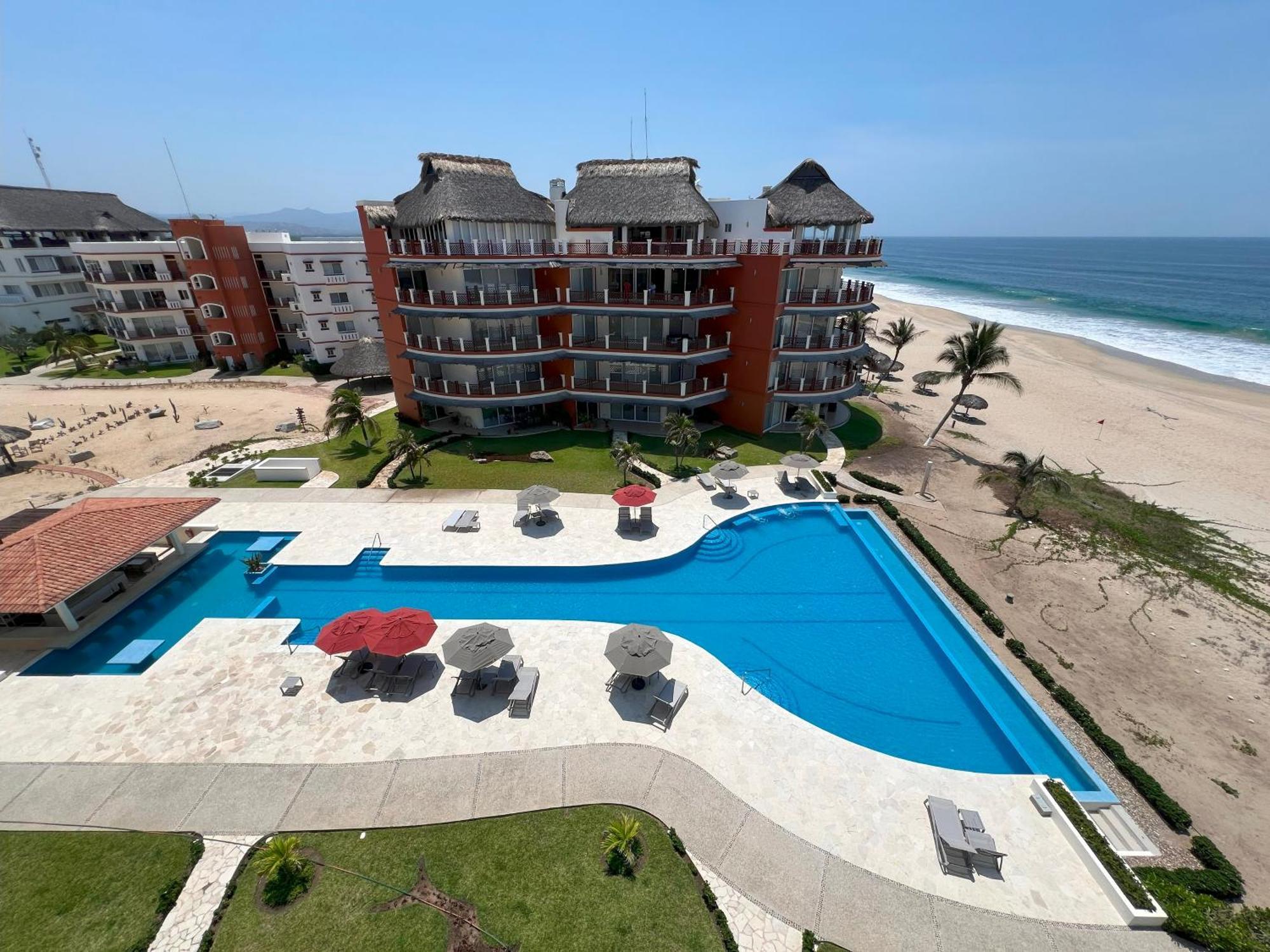 Apartamento Beachfront In A Peaceful 8mi From Puerto Escondido