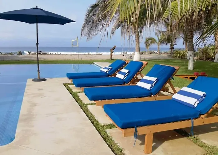 Casa De Playa , Pto Escondido , Oaxaca ; Casa Luisa