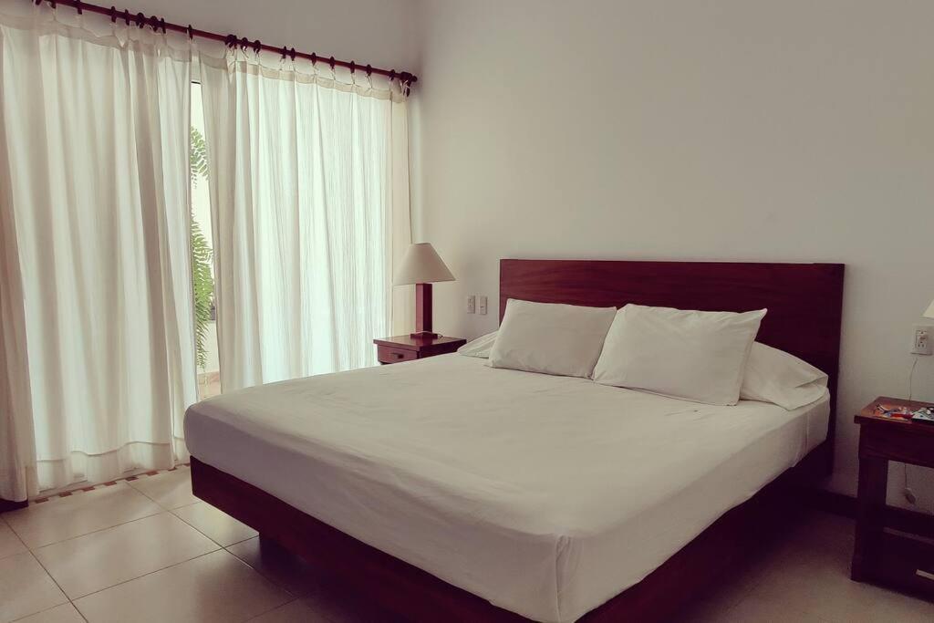 Apartment Tortugas - With Ac And Great Pool At 5 Min From Carrizalillo And Benito Juarez Bulevard *