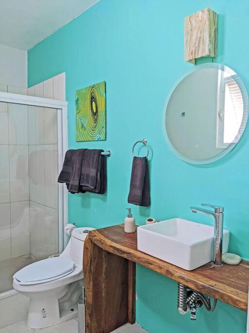 2br -water At Mikasa- Fast Wifi, King Beds, Ac, Near Beach, Pool Apartamento Puerto Escondido (Oaxaca)