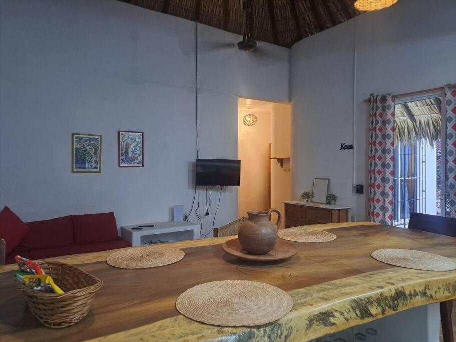Сasa de vacaciones Casa Xochitl 2 Camas-2 Recamaras 3min De La Playa *