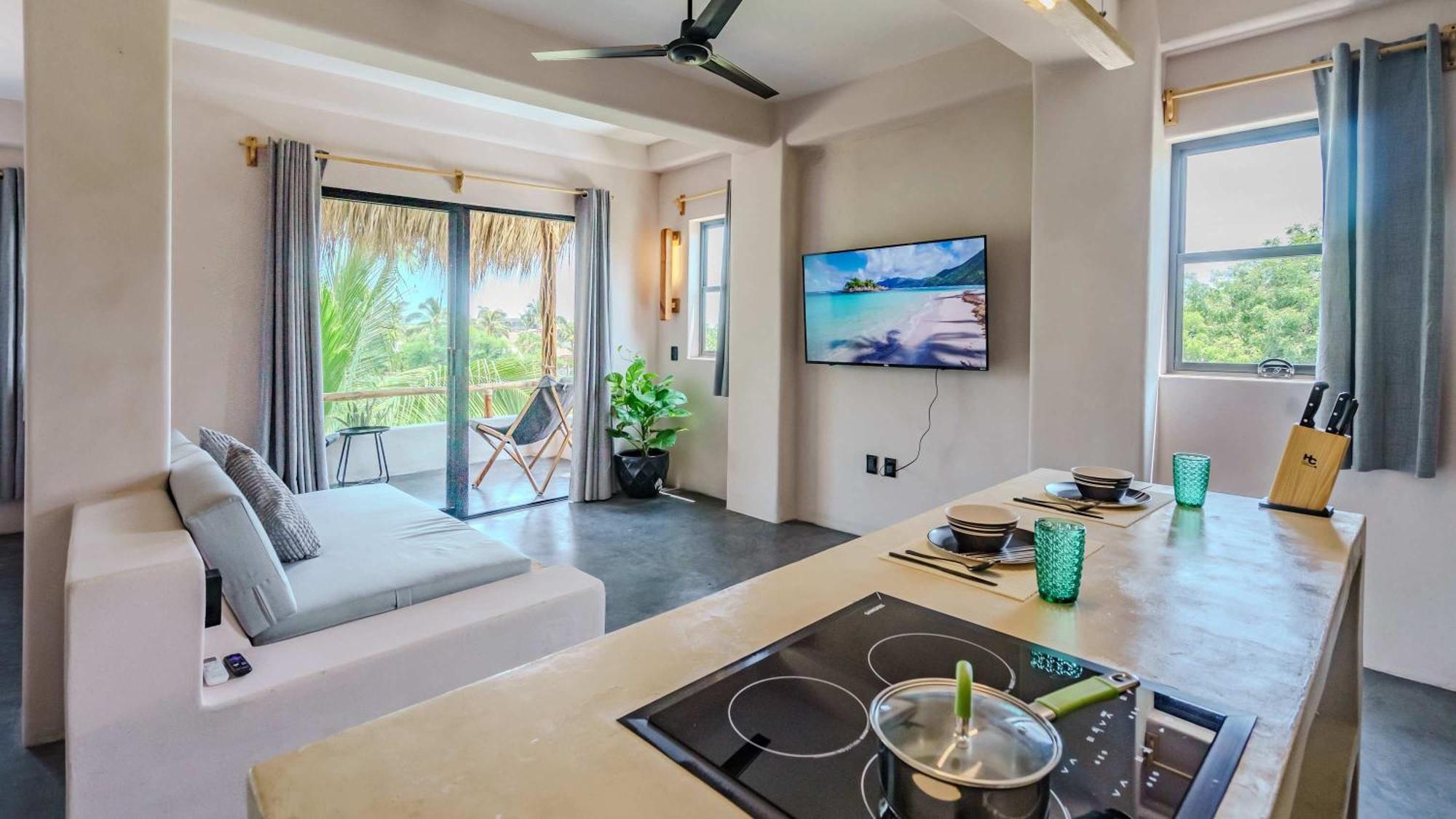 Casa Leah - Full Ocean View Apartment- Zicatela - Ac In Bedroom - Steps To - Steps To La Punta