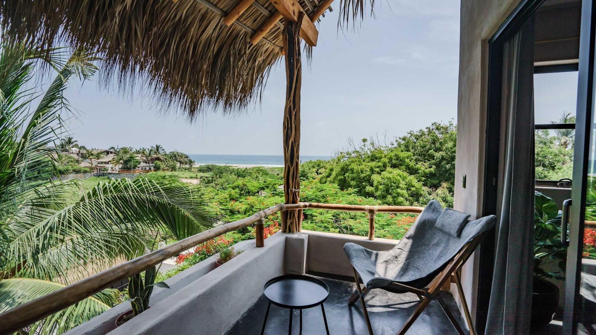 Casa Leah - Full Ocean View Apartment- Zicatela - Ac In Bedroom - Steps To - Steps To La Punta