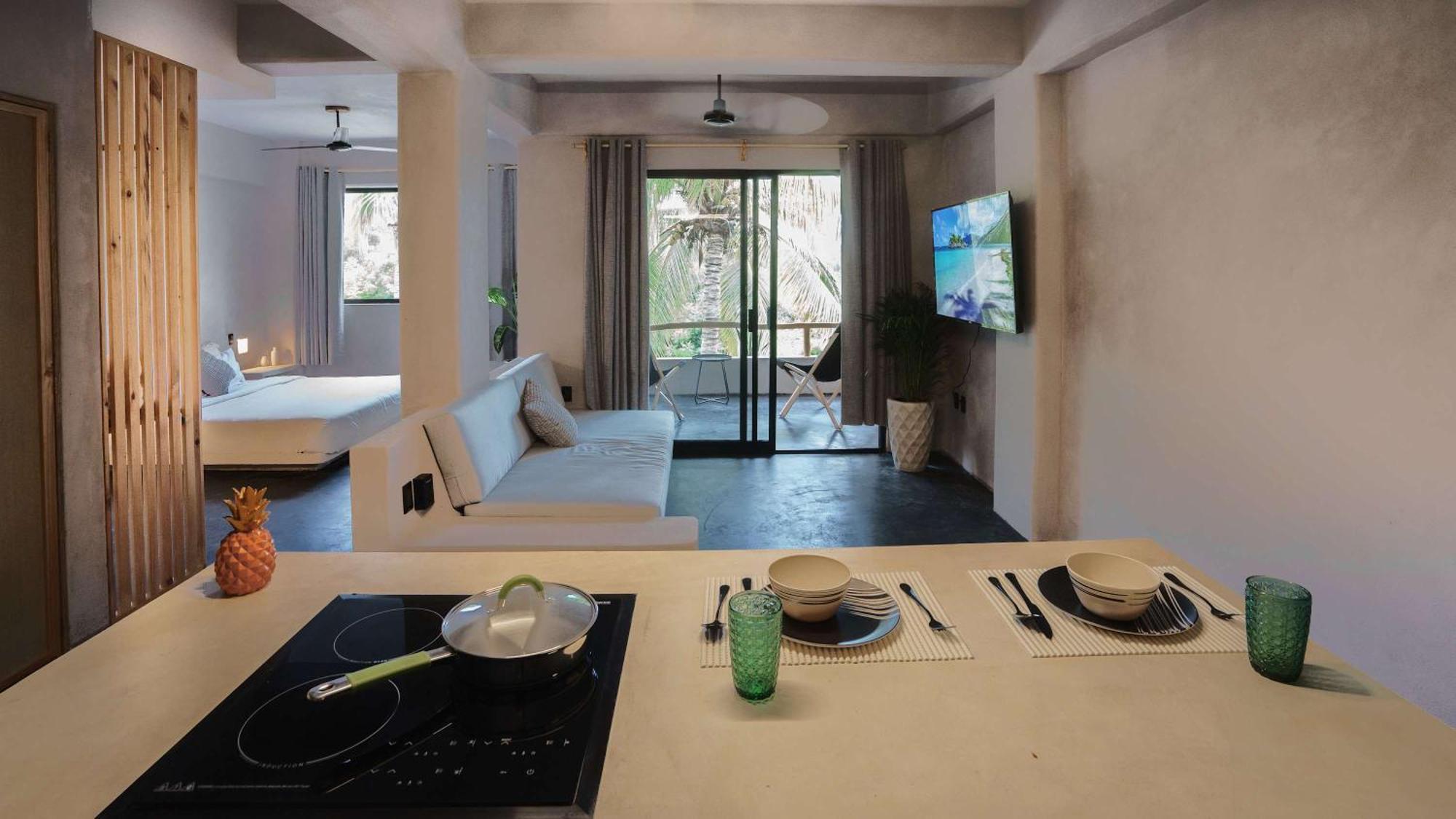 Casa Leah - Boutique Coastal Escape In Zicatela - 2 Outdoor Pools - Luxury Living -in - Steps To The In Zicatela & La Punta - 11 Apartamento *