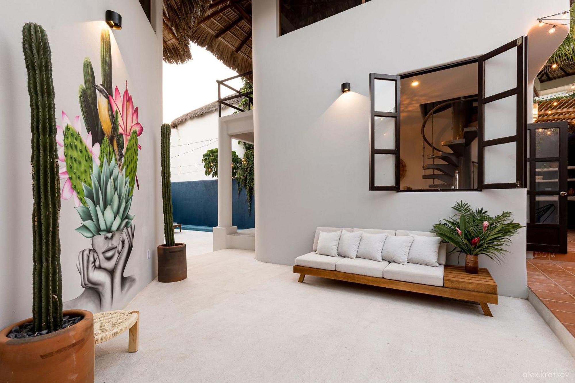 Casa Nopal-private Pool, Chic, Steps From Villa *