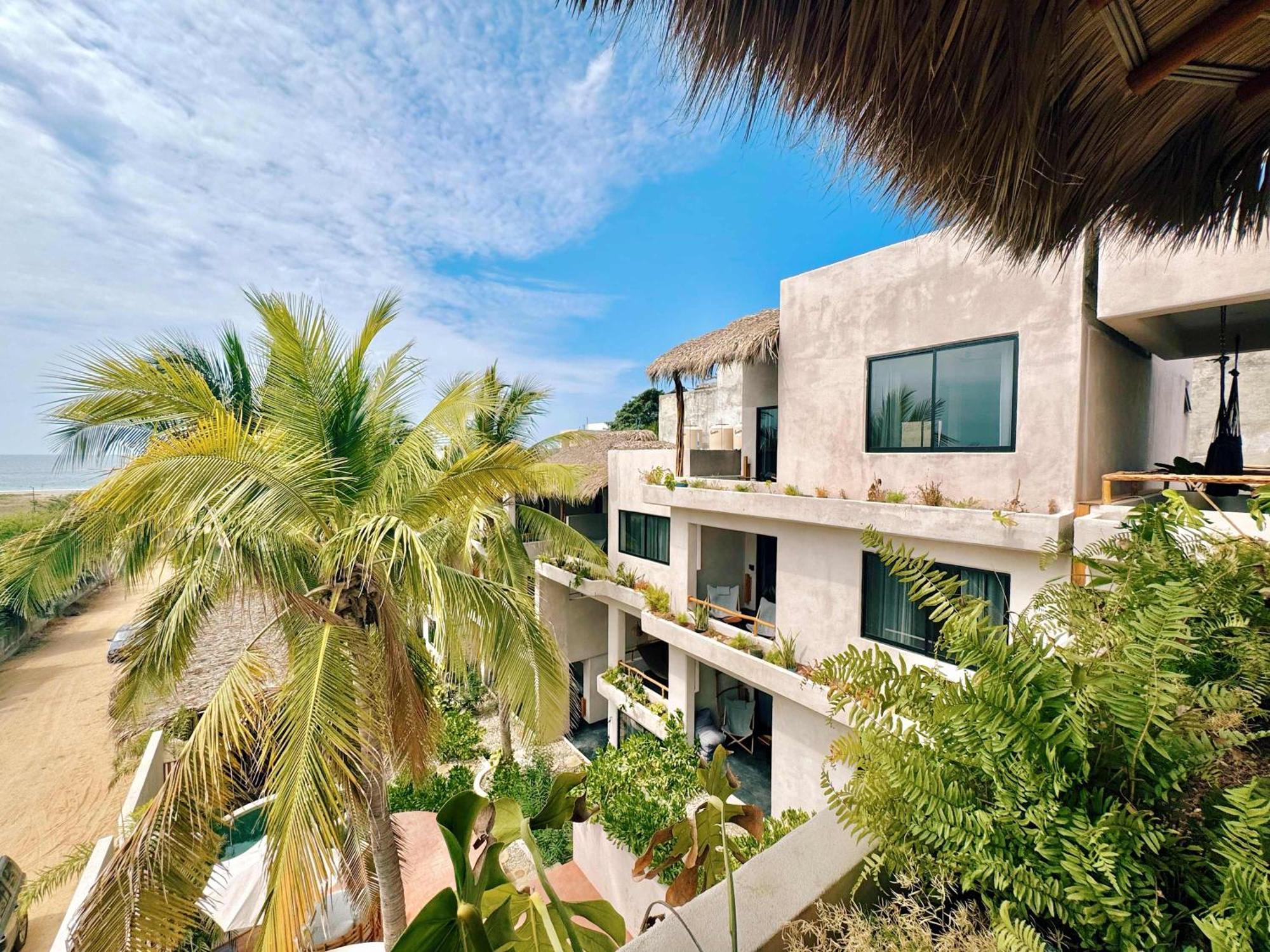 Casa Leah Puerto Escondido- Full Ocean View - Zicatela Boutique With 2 Bedrooms- Near La Punta-ac In Bedrooms -15 Apartamento