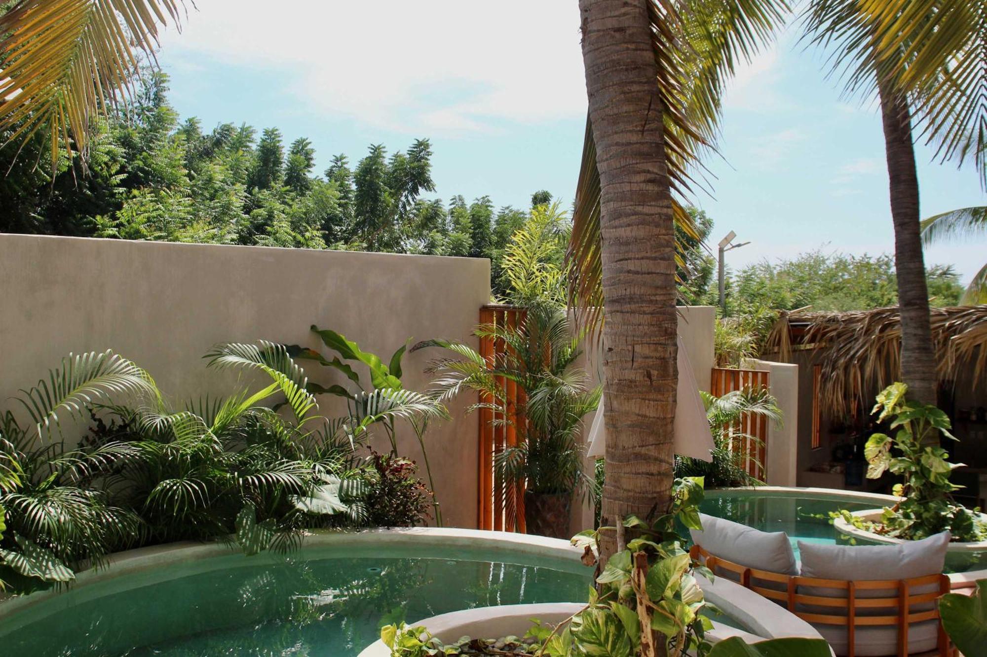 Apartamento Casa Leah In Zicatela - Luxury Boutique - With Private Plunge Pool - Steps From The And La Punta - Ac In Bedroom - 8